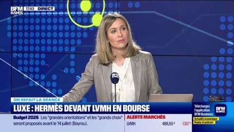 Luxe : Hermès devant LVMH en Bourse