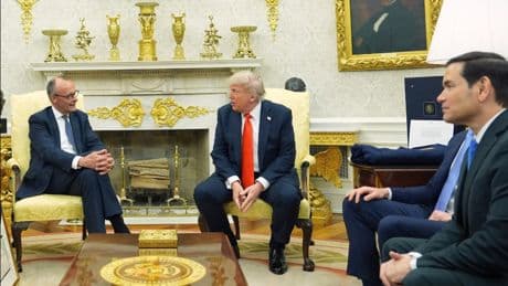 Merz am Weißen Haus angekommen! Jetzt trifft der Kanzler Donald Trump