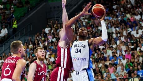 Antetokounmpo debuta con Grecia y mete miedo antes del Eurobasket