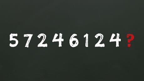 Logik-Rätsel: Wie endet diese Zahlenreihe? Mathe-Aufgabe im Video