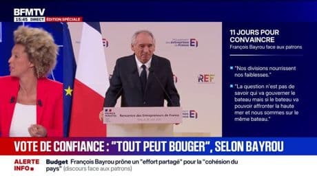 Boomers: François Bayrou assure que ses "propos ont été déformés"