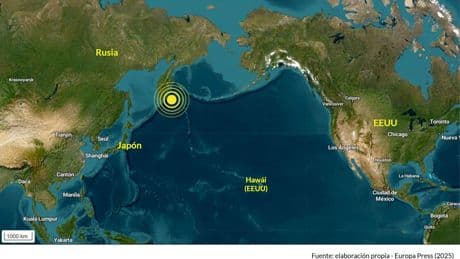 El terremoto de Rusia ha tenido una potencia colosal. Tanta que ha entrado directo al 'top 10' histórico