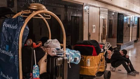 Inside the Roosevelt, a Migrant Shelter No More, Echoes of a Crisis