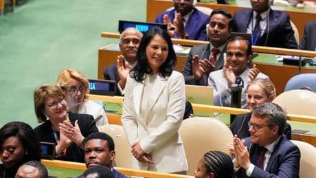 Spitzenposten in New York: Baerbock zur Präsidentin der UN-Generalversammlung gewählt