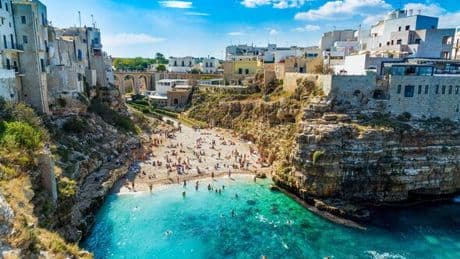 The ancient seaside town in Italy built on huge cliffs that's slowly getting more popular