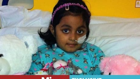 Little girl, 4, thought she just had a nosebleed - then doctor gave parents devastating diagnosis