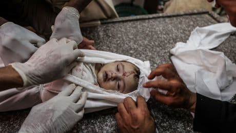 Gaza arrasada por la hambruna: la ONU advierte que 14.000 bebés morirán en las próximas horas