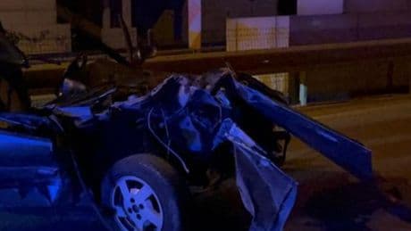 Bursa'da otomobil TIR'a çarptı: 1 ağır yaralı