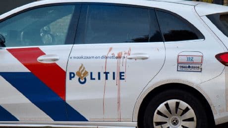 Multiple people stabbed including police officer in knife rampage in Netherlands as cop car left covered in blood