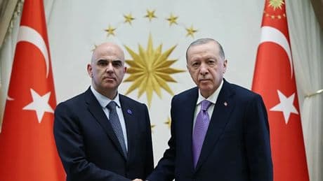 Başkan Erdoğan, Avrupa Konseyi Genel Sekreteri Berset'i kabul etti