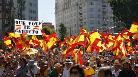 Manifestación del Partido Popular en Madrid, en directo | Comienzan a llegar los primeros manifestantes