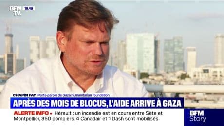 Aide alimentaire arrivée à Gaza: "Ce sont des gens affamés, désespérés, qui meurent de faim", raconte le porte-parole de Gaza humanitarian foundation