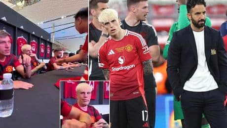 Fans all say the same thing about Alejandro Garnacho as video emerges of him signing a Man United shirt after Ruben Amorim told him to find a new club
