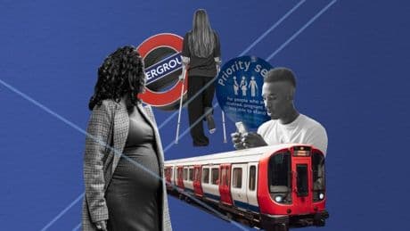 Pregnant and disabled people want commuters to look up from their phones