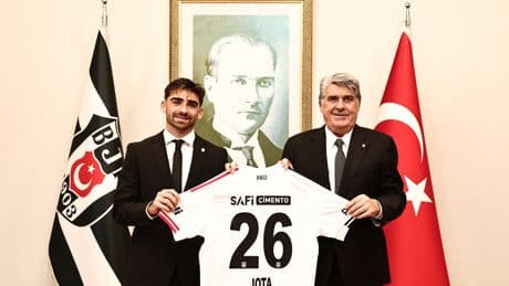 Jota Silva resmen Beşiktaş'ta!