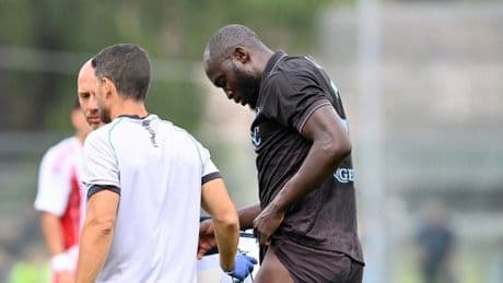 <p>Lukaku rompe il silenzio dopo l'infortunio: il messaggio social ai tifosi Napoli</p>