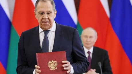 Putin's Top Diplomat Hits Out At Zelenskyy With 2 Damning Words Over Peace Talks