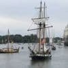 EN IMAGES. Débord de Loire. La grande parade de bateaux fait le show dans le port de Nantes
