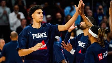 Basket : «jeunes loups» et «ambition» pour les Bleus à l’Euro, même sans Wembanyama