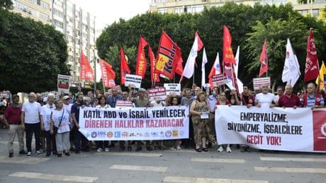 Pek çok ilde İsrail'in saldırıları protesto edildi: "İlişkiyi kes, üsleri kapat"