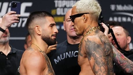 UFC 317 live: Ilia Topuria vs Charles Oliveira time, card, updates and results