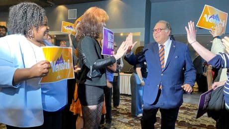 NDP Leader Naheed Nenshi to win Edmonton-Strathcona byelection, Global News projects