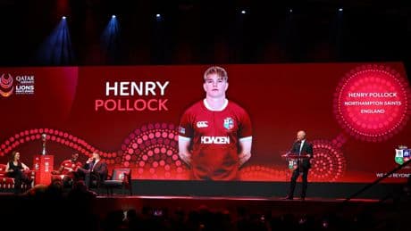 Rugby : en vidéo, l’explosion de joie de Pollock à l’annonce de sa sélection avec les Lions