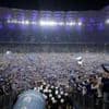 Hamburg pitch invasion hospitalises 25 fans
