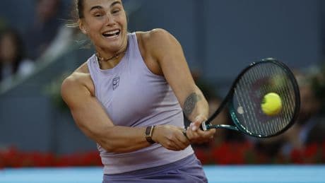 Tennis : Sabalenka se hisse facilement en quarts à Madrid
