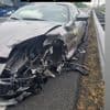 Eeuwig zonde: Ferrari van half miljoen euro in gruzelementen bij crash op A2
