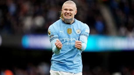 Pep Guardiola confirms when he thinks Erling Haaland can return for Man City