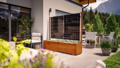 Solarpflanzkasten mit 420 W: Nachhaltige Energiegewinnung für Balkon und Garten