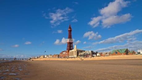 Three children swept out to sea at Blackpool beach