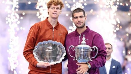 Us Open, ecco quanto hanno guadagnato Sinner e Alcaraz