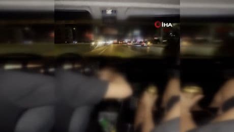 Kocaeli'de seyahat eden gençlerden tehlikeli yolculuk! O anlar kamerada