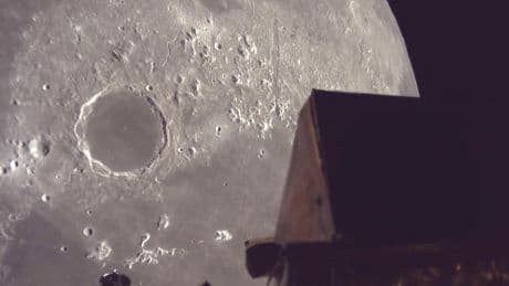 Private Japanese lunar lander heads toward a touchdown in the moon's far north