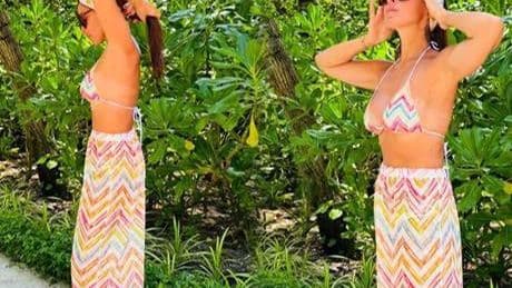 HABERLER: Hadise'nin Maldivler'deki bikinili pozları Instagram'ı salladı
