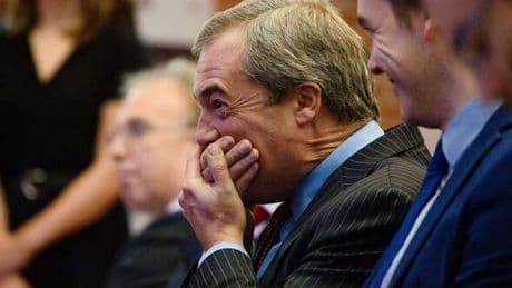 UK heading for 'earthquake' with Nigel Farage leading pack