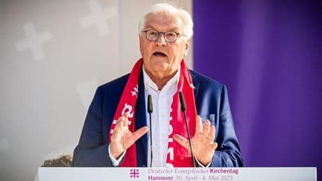 Evangelische Kirchen: Von Scholz bis Merkel: Kirchentag setzt politische Akzente