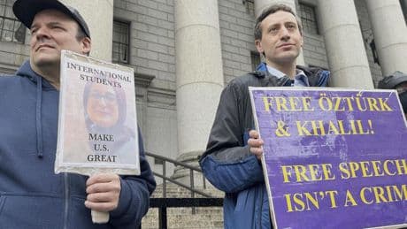 Appeals court makes no immediate decision in detention cases of two university students