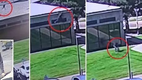 New Charlie Kirk death footage shows moment shooter flees 600 metre sniper's nest