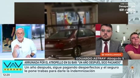Estrellan un vehículo contra su bar y el seguro no se hace cargo: "He gastado 10.000 euros en reparaciones"