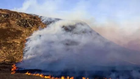 'Very high' wildfire warning issued for Scotland as residents to 'exercise extreme caution'