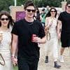 Daisy Edgar-Jones and her boyfriend Ben Seed put on a very loved-up display at Glastonbury Festival