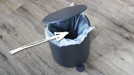 Auch zu Hause praktisch: Müllbeutel-Trick aus dem Krankenhaus