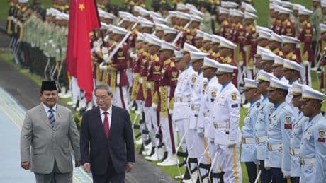 Indonesian president and Chinese premier meet to discuss expanding trade during U.S. trade war