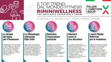 Torna RiminiWellness tra massaggi con legno, riflessologia facciale e indoor cycling