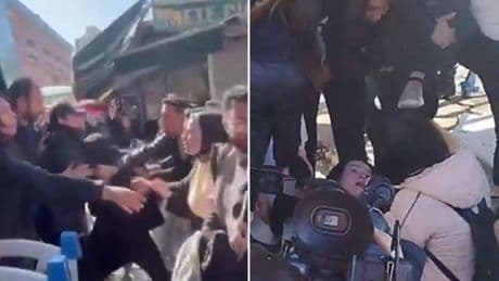 Milli Eğitim Bakanlığı önünde öğretmenlere polis müdahalesi: Gözaltılar var