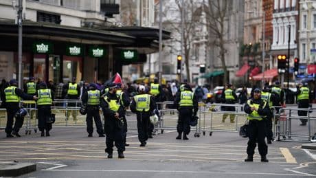 UK foreign secretary condemns ‘appalling, antisemitic’ killing of Israeli embassy staff