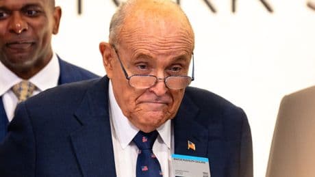Rudy Giuliani seriously injured in car accident after stopping to help domestic violence victim, his spokesperson says